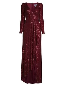 Sequin Evening Gown