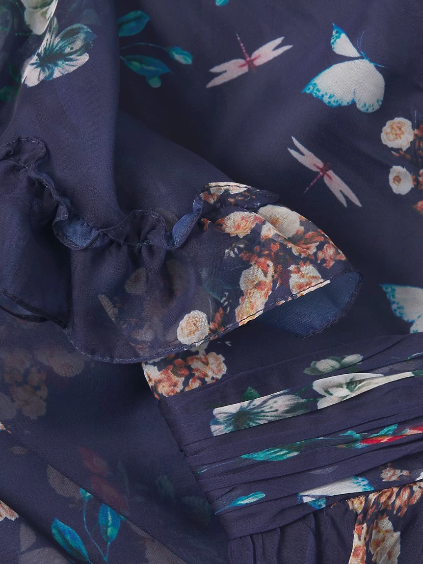 Floral Empire Waist Gown - Image 7