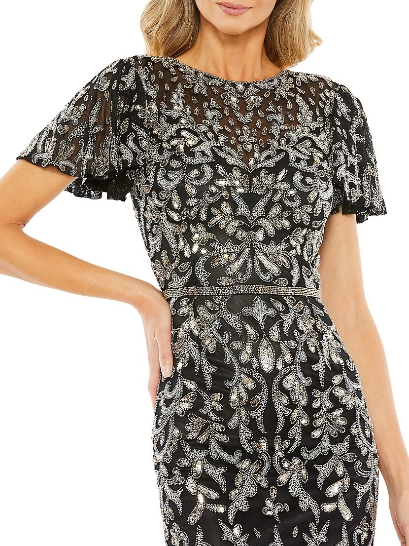 Embellished Midi-Dress - Image 3