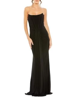 Ieena Strapless Jersey Gown
