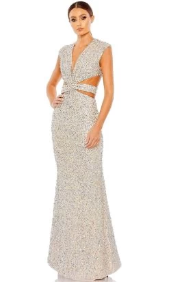Mac Duggal 10919 - Sleeveless Sequin Long Dress