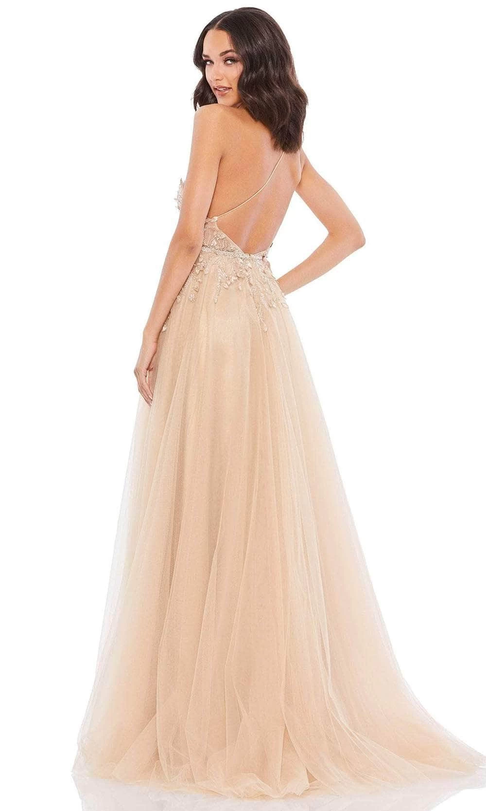 Mac Duggal 11210 - Embellished Backless Evening Dress - Image 2