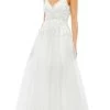 Mac Duggal 11228 - Floral Embroidered Bridal Gown