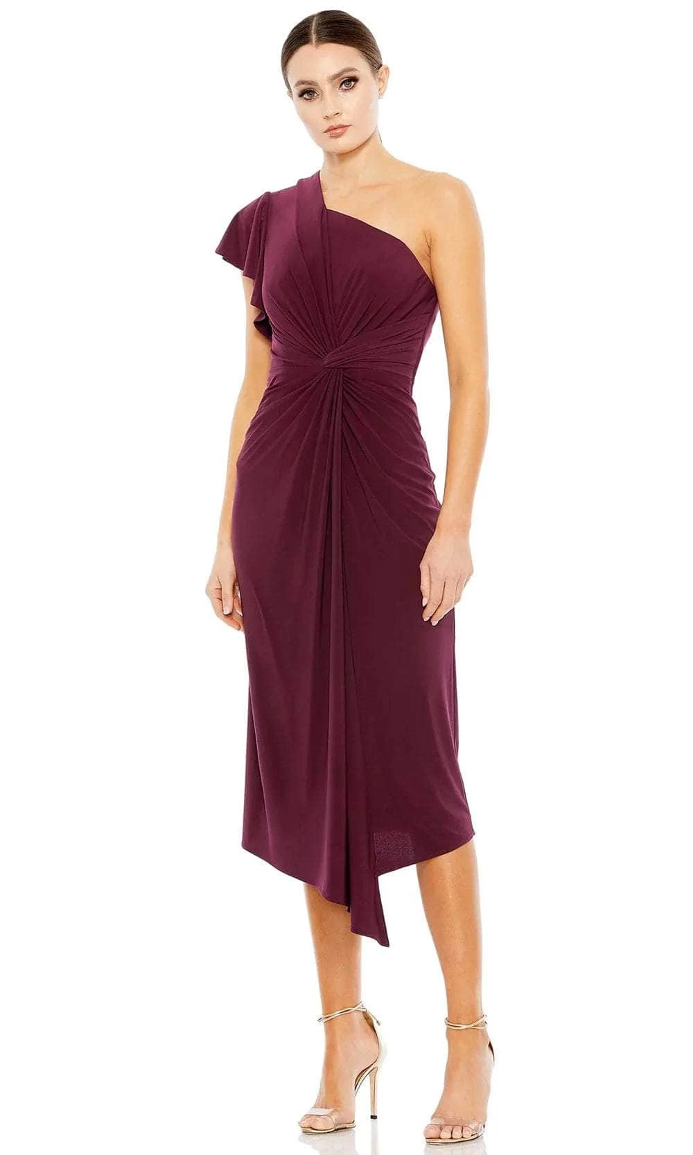 Mac Duggal 12480 - Ruffled One-Shoulder Formal Dress - Image 10