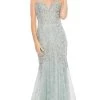 Mac Duggal 20242 - Sleeveless Sequin Mermaid Dress