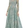 Mac Duggal 20337 - Illusion Jewel Embroidered Formal Dress