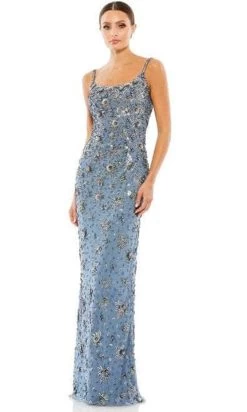 Mac Duggal 5477 - Sleeveless Beaded Sheath Dress