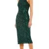 Mac Duggal 5535 - High Halter Cocktail Dress | Couture Candy