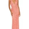 Mac Duggal 5669 - Sleeveless Plunging V-Neck Evening Dress