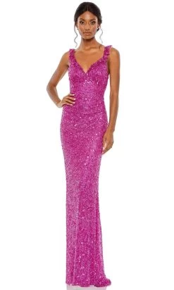 Mac Duggal 5674 - V-Neck Prom Dress