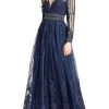 Mac Duggal - 66591 Embroidered A-Line Gown