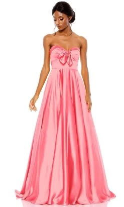 Mac Duggal 67995 - Strapless Sweetheart Neck Long Gown