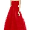 Mac Duggal 67999 - Strapless Sweetheart Neck Evening Gown