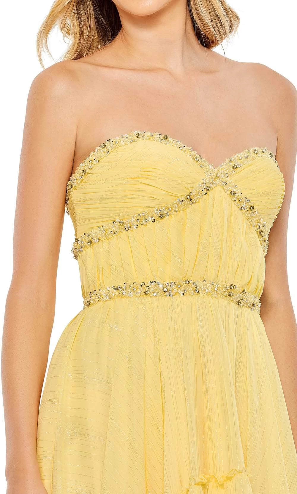 Mac Duggal 68096 - Sweetheart High Low Prom Dress - Image 8