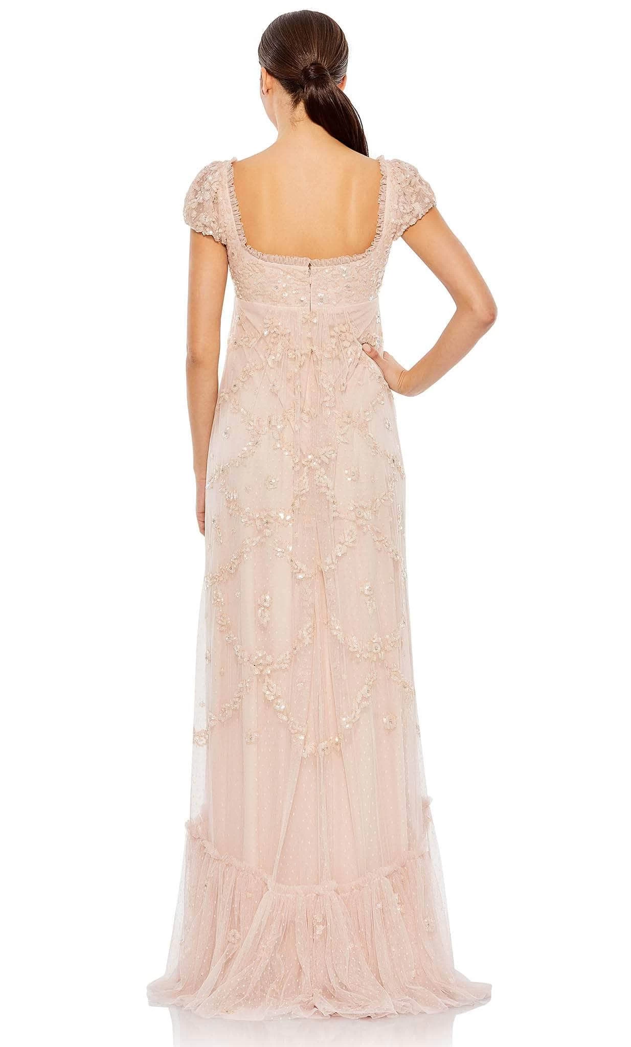 Mac Duggal 9194 - Empire Waist Vintage-Style Dress - Image 2