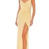 Mac Duggal 93733 - Deep V-neck Evening Dress