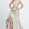 Mac Duggal Evening - 66975D Asymmetric Long Trumpet Gown